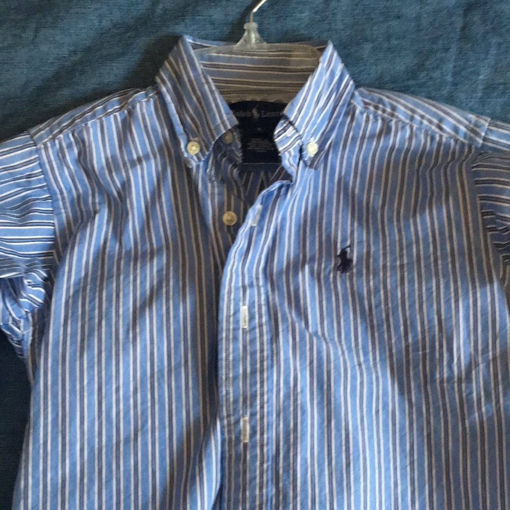 Ralph Lauren kids 5 button down shirt like new